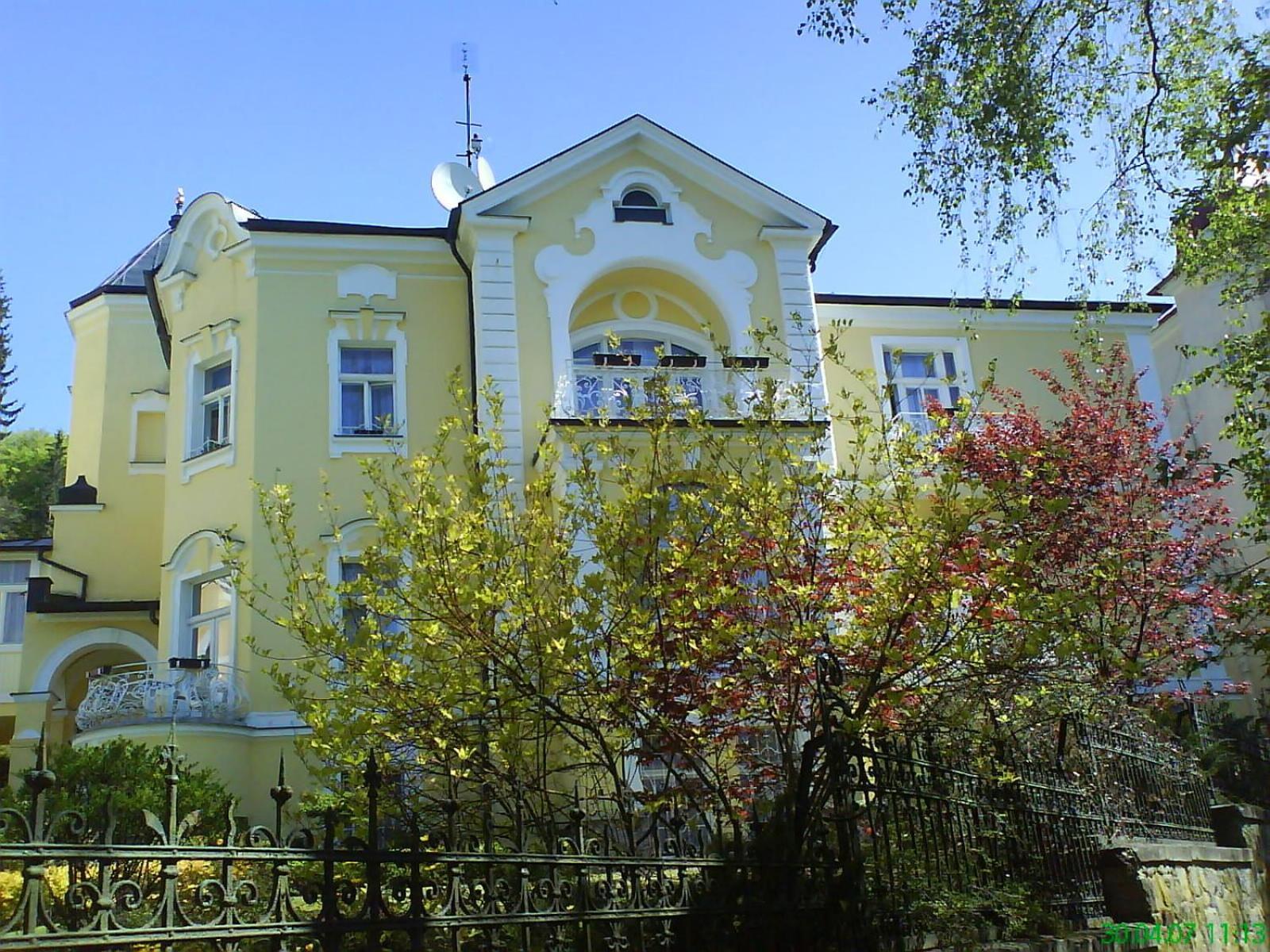 Villa Sonnenstrahl Mariánské Lázně Eksteriør bilde